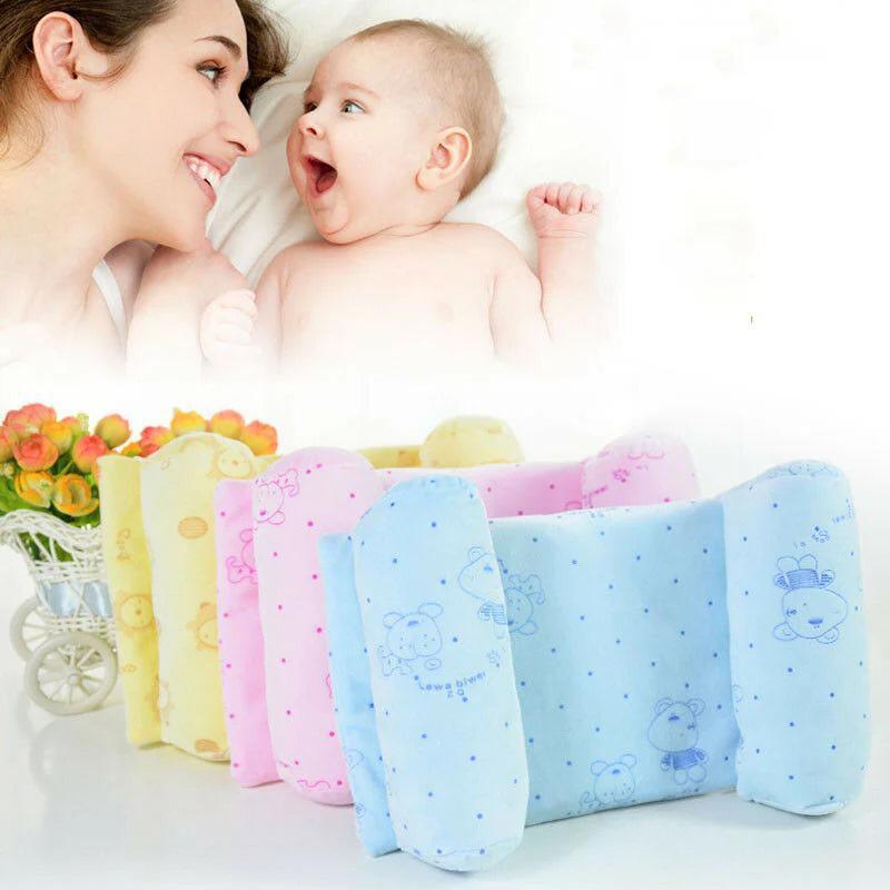 Doctor Recommended Anti-Deviation Baby Head Pillow | Breathable Buckwheat Newborn Shaping Pillow | Lotloo