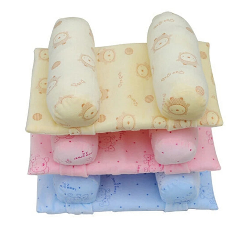 Doctor Recommended Anti-Deviation Baby Head Pillow | Newborn Buckwheat Sleeping Pillow | Lotloo