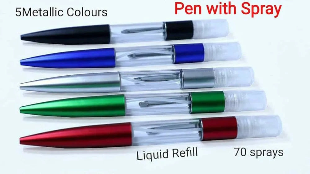 Ball Pen Perfume | with Refill – 2-in-1 Fragrance & Smooth Writing Pen | Lotloo