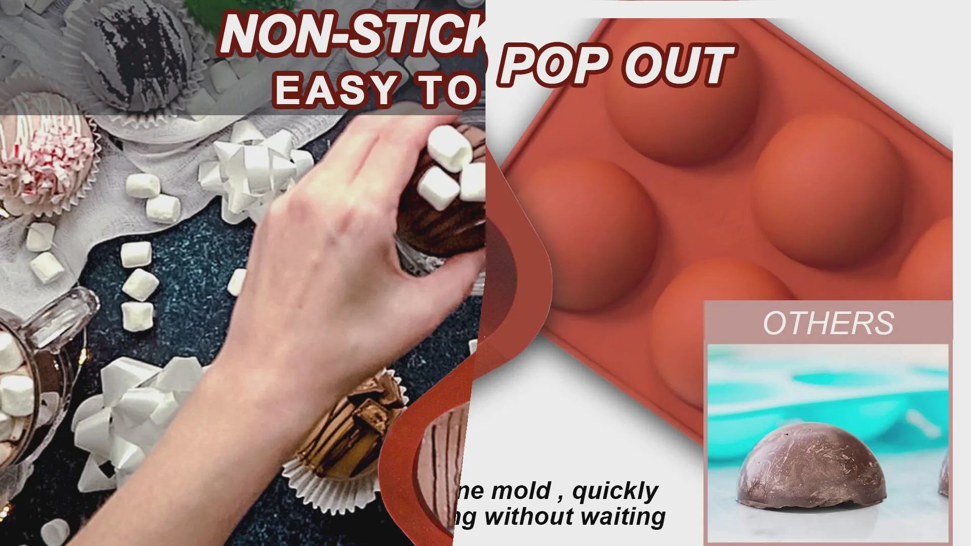3D Silicone Molds Cheese Shaped | Non-Stick Baking Pan for Cake, Dessert, Mousse & Pastry | Lotloo