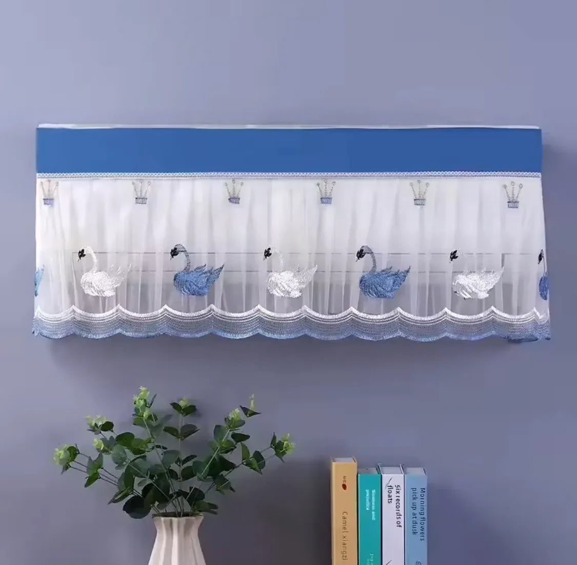 Transparent Ac Cover | Dustproof & Waterproof, Adjustable for 1 Ton & 1.5 Ton Indoor Air Conditioners | Lotloo