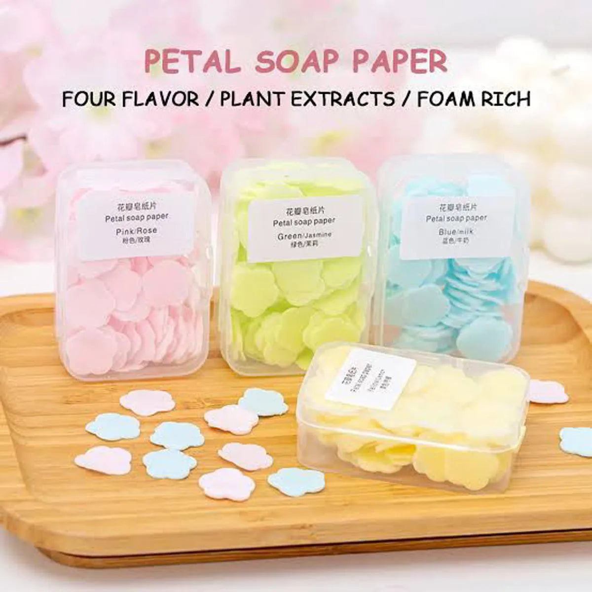 Square Shape Patel Soap Paper | Pack of 2 Multipurpose Fragrant Mini Soap Sheets | Lotloo